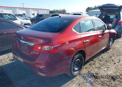 2017 Nissan Sentra Sv из США, поврежденный, VIN 3N1AB7AP4HY410145